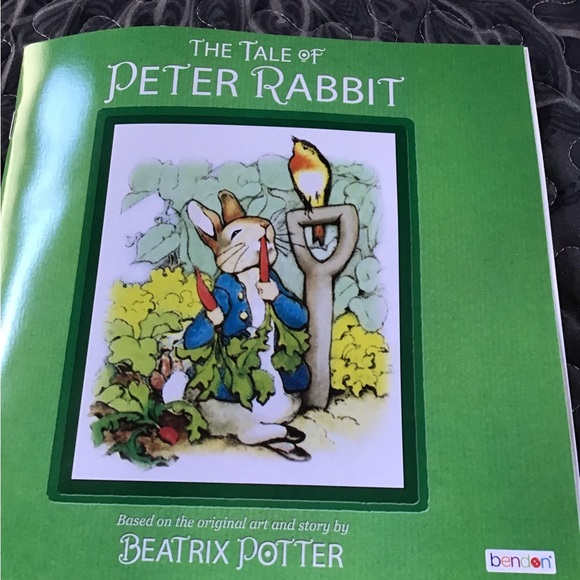 Easter Peter Rabbit book spring - Picture 2 of 4